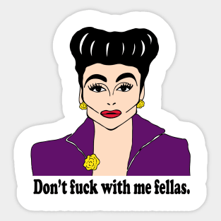 MOMMIE DEAREST FAN ART Sticker